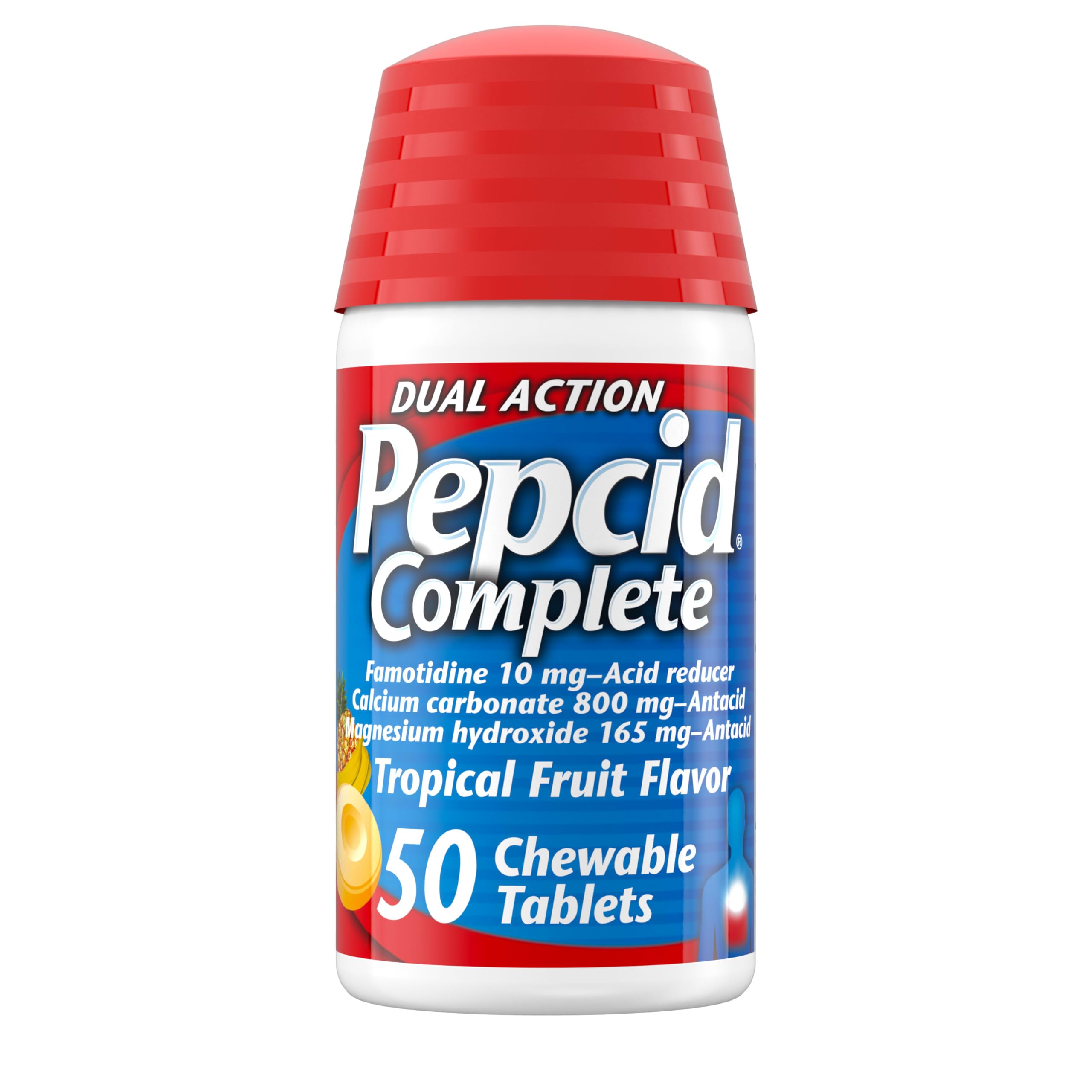 Foto 1 | Medicamentos Masticables Pepcid Complete Para La Acidez Estomacal  50 Unidades - Venta Internacional.