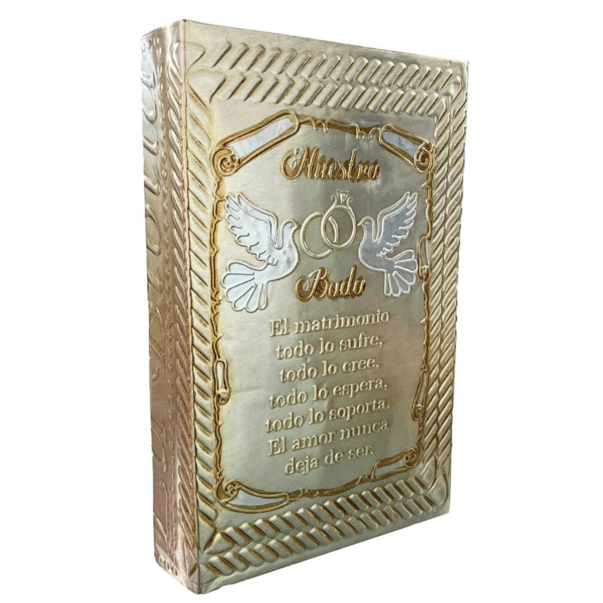 Foto 4 | Biblia Boda Matrimonio Repujado + Rosario
