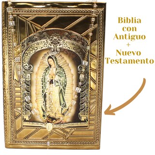 Foto 3 | Biblia Boda Matrimonio Virgen Guadalupe Cc Completa + Incluye Rosario