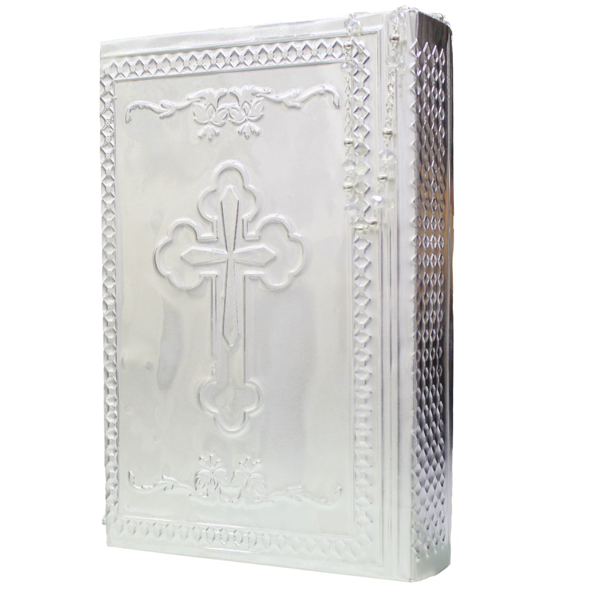 Foto 5 | Biblia Boda Matrimonio Repujado Cristo Ag + Rosario Cristal