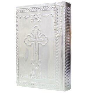 Foto 5 | Biblia Boda Matrimonio Repujado Cristo Ag + Rosario Cristal