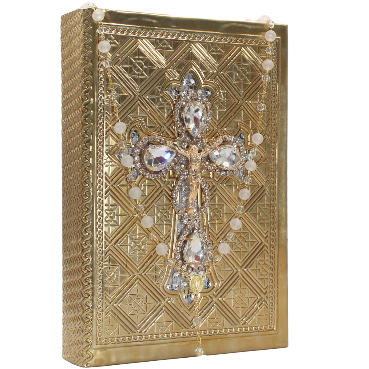 Foto 1 | Biblia Boda Matrimonio Cristo Red Incluye Rosario Ccup