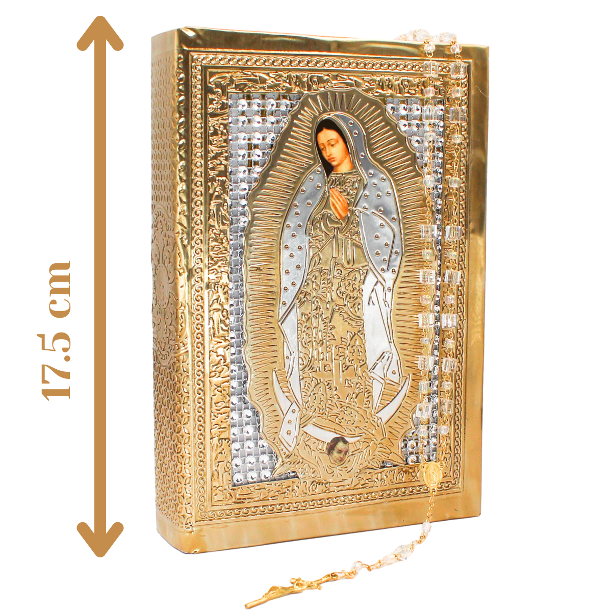 Foto 3 pulgar | Biblia Boda Matrimonio + Incluye Rosario Virgen Guadalupe Cc