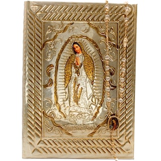 Foto 1 | Biblia Boda Latinoamericana Virgen Letra Grande + Rosario