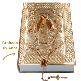 Foto 5 | Biblia Grande Libro Y Rosario Quinceañera Quince Años Avox