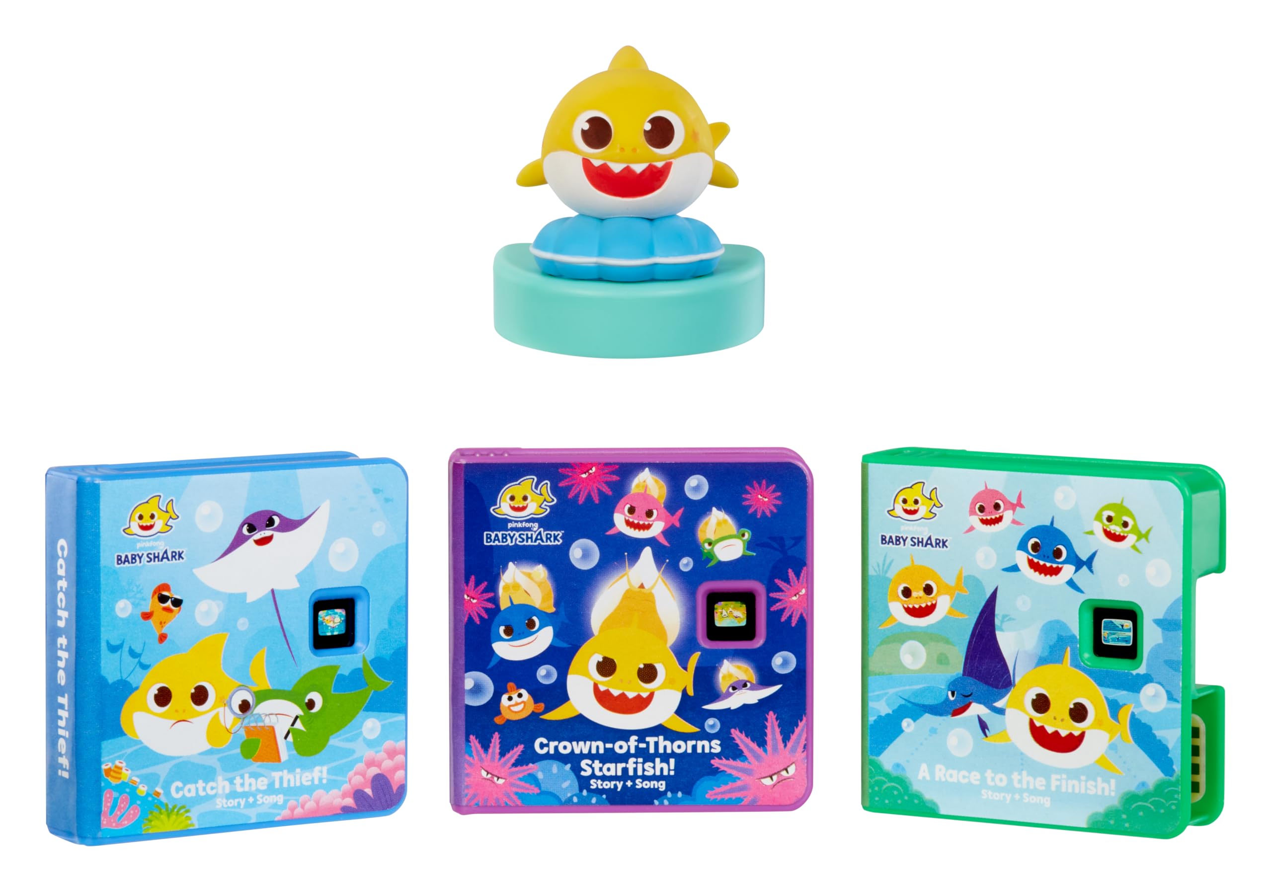 Story Dream Machine Little Tikes Baby Shark Heroes 3+ - Venta Internacional.