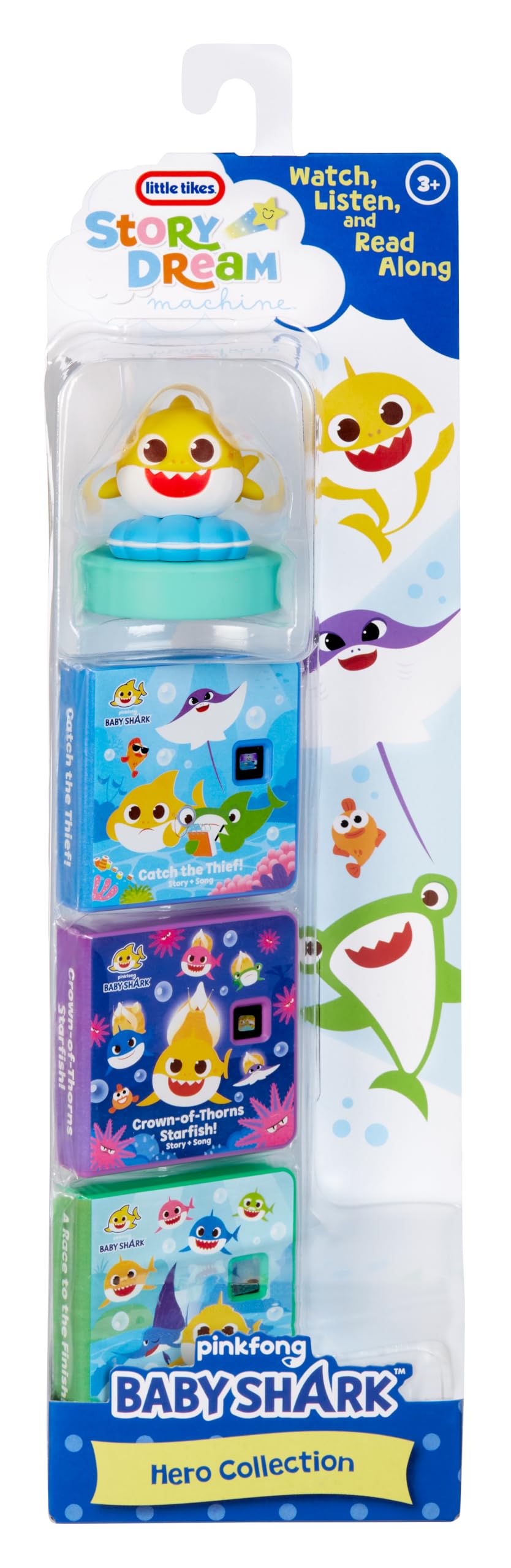 Foto 5 pulgar | Story Dream Machine Little Tikes Baby Shark Heroes 3+ - Venta Internacional.