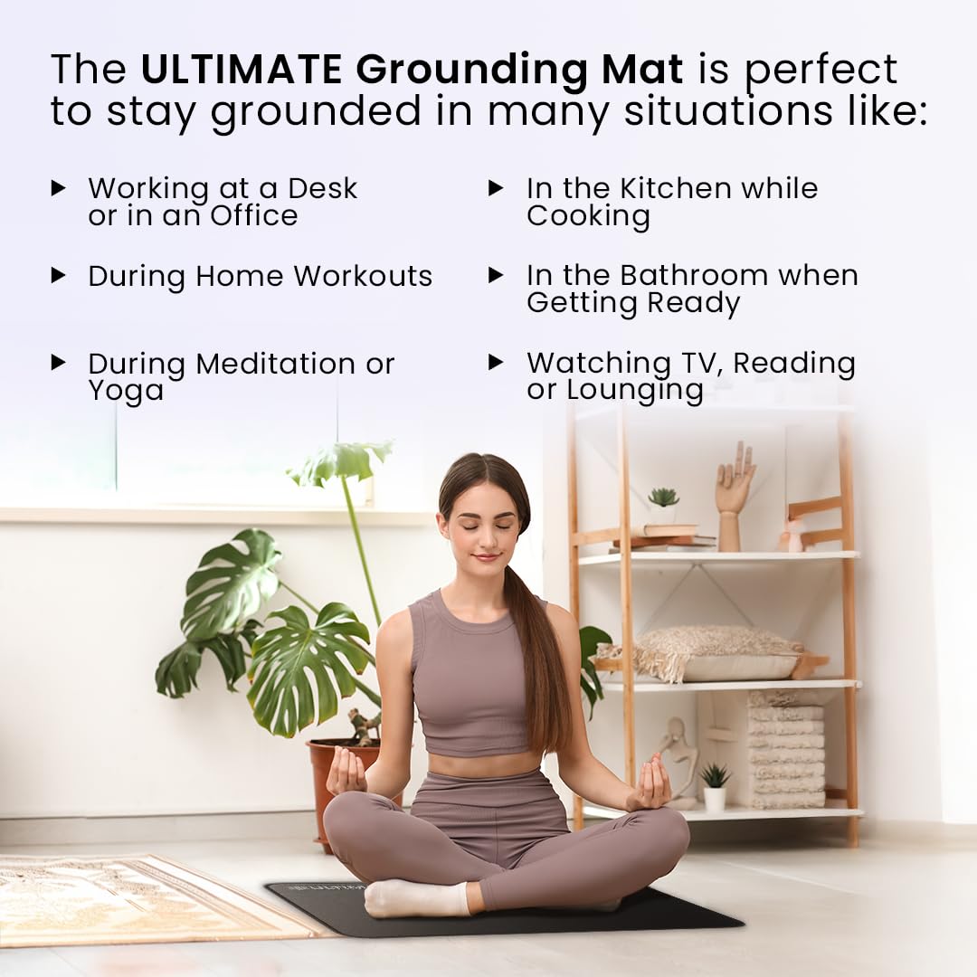 Foto 5 pulgar | Grounding Mat Ultimate Conductive Carbon Con Cable De 5 5 M - Venta Internacional.