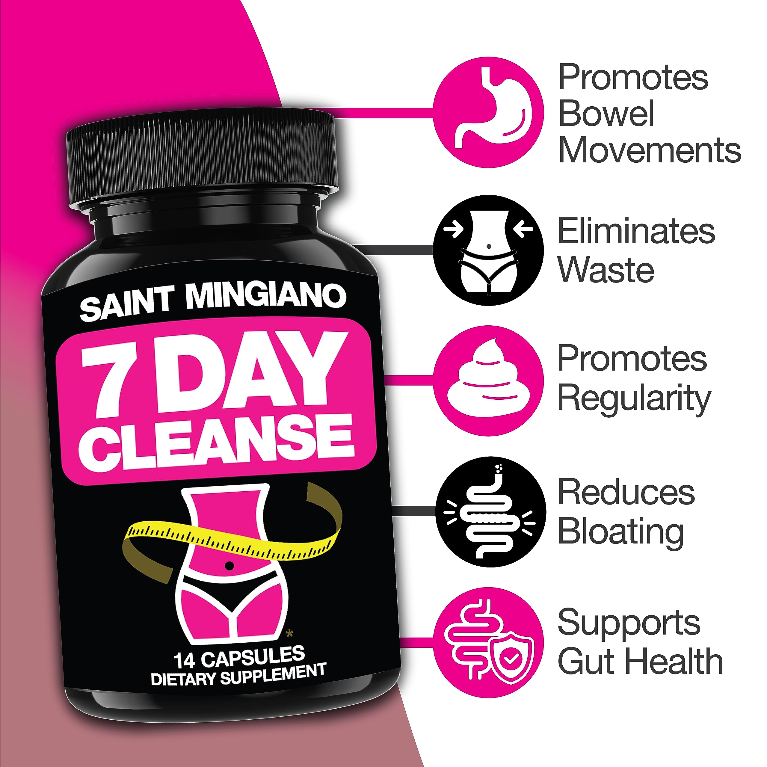 Foto 5 | Programa De Limpieza De 7 Días Saint Mingiano Colon Detox - Venta Internacional.