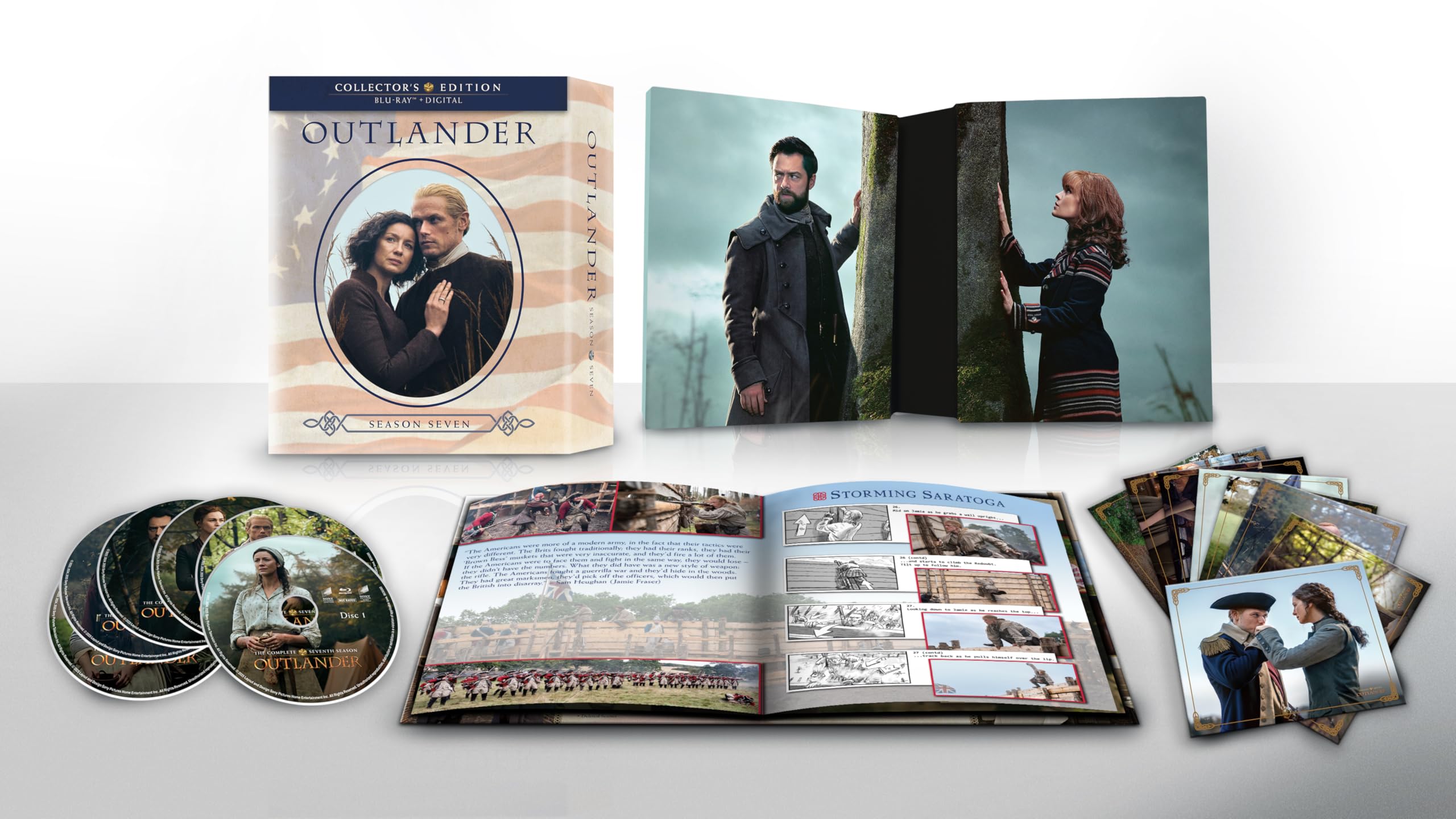 Foto 2 pulgar | Serie De Tv Outlander (2014) Temporada 07 Blu-ray + Digital - Venta Internacional.