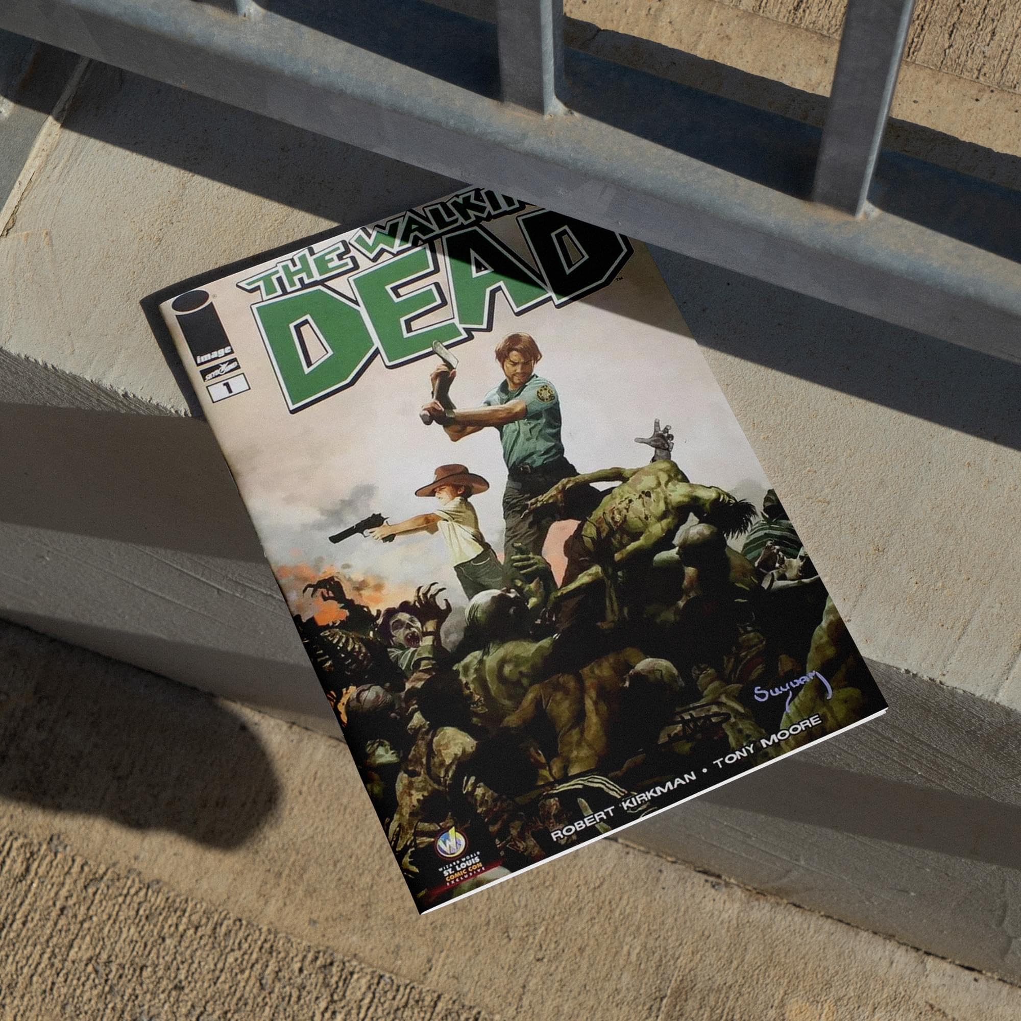 Foto 5 pulgar | Cómic Toynk The Walking Dead #1 Ww St Louis Exclusive - Venta Internacional.