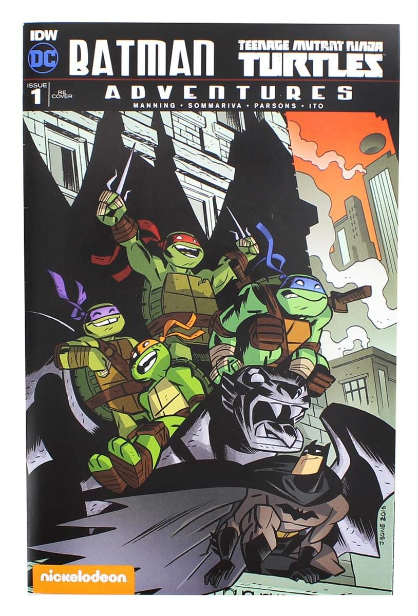Foto 1 | Libro De Historietas Batman & Teenage Mutant Ninja Turtles #1 - Venta Internacional.