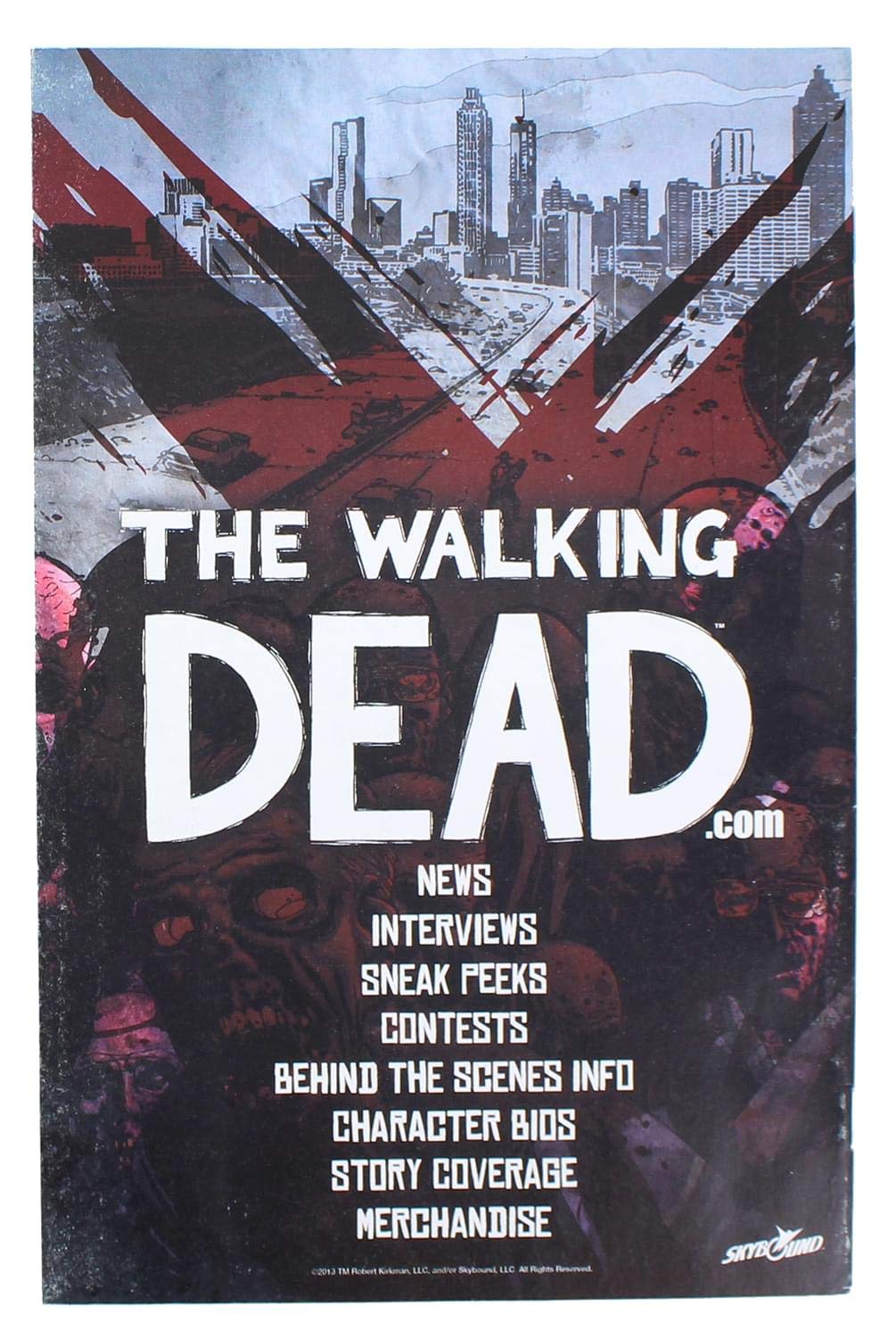 Foto 3 | Libro De Historietas Toynk Image Comics The Walking Dead #1 St. Louis - Venta Internacional.
