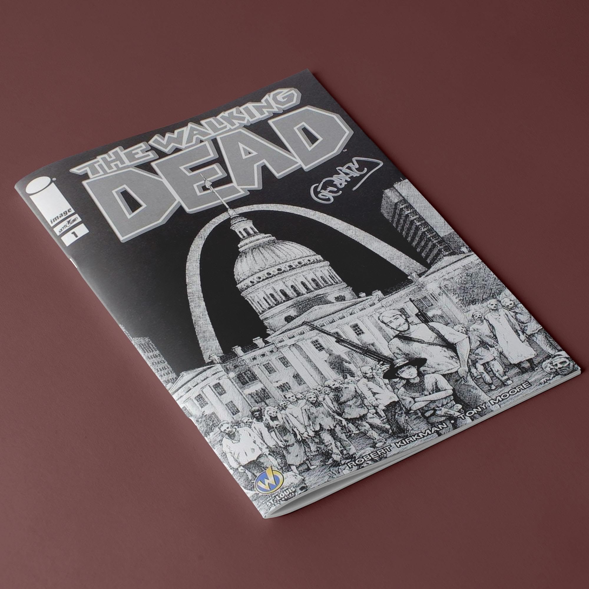 Foto 5 pulgar | Cómic Toynk The Walking Dead #1 Ww St Louis Exclusive - Venta Internacional.
