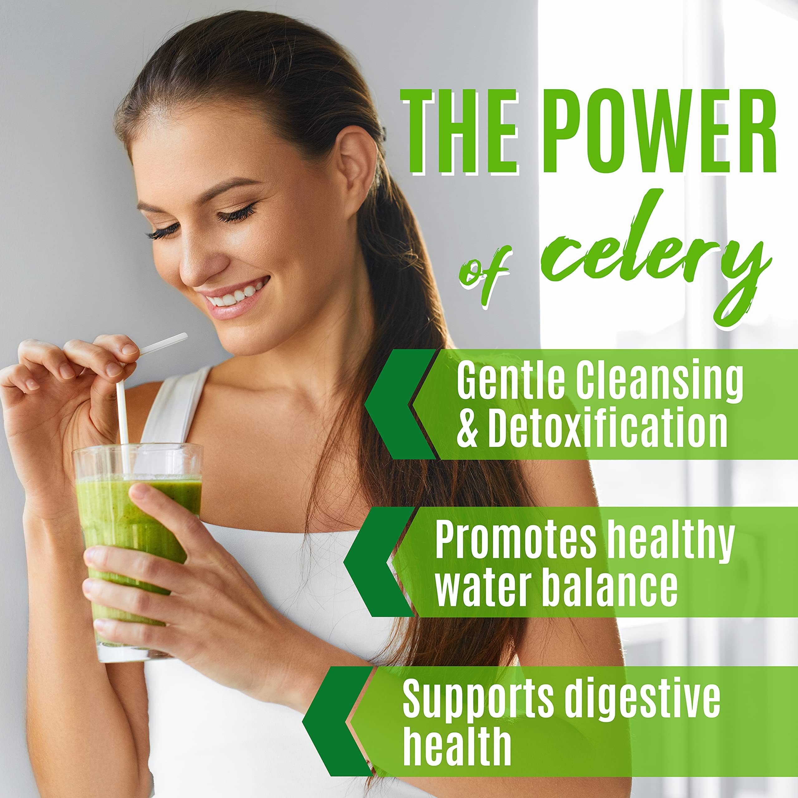 Foto 3 pulgar | Suplemento Country Farms Super Celery Powder 320 Ml - Venta Internacional.
