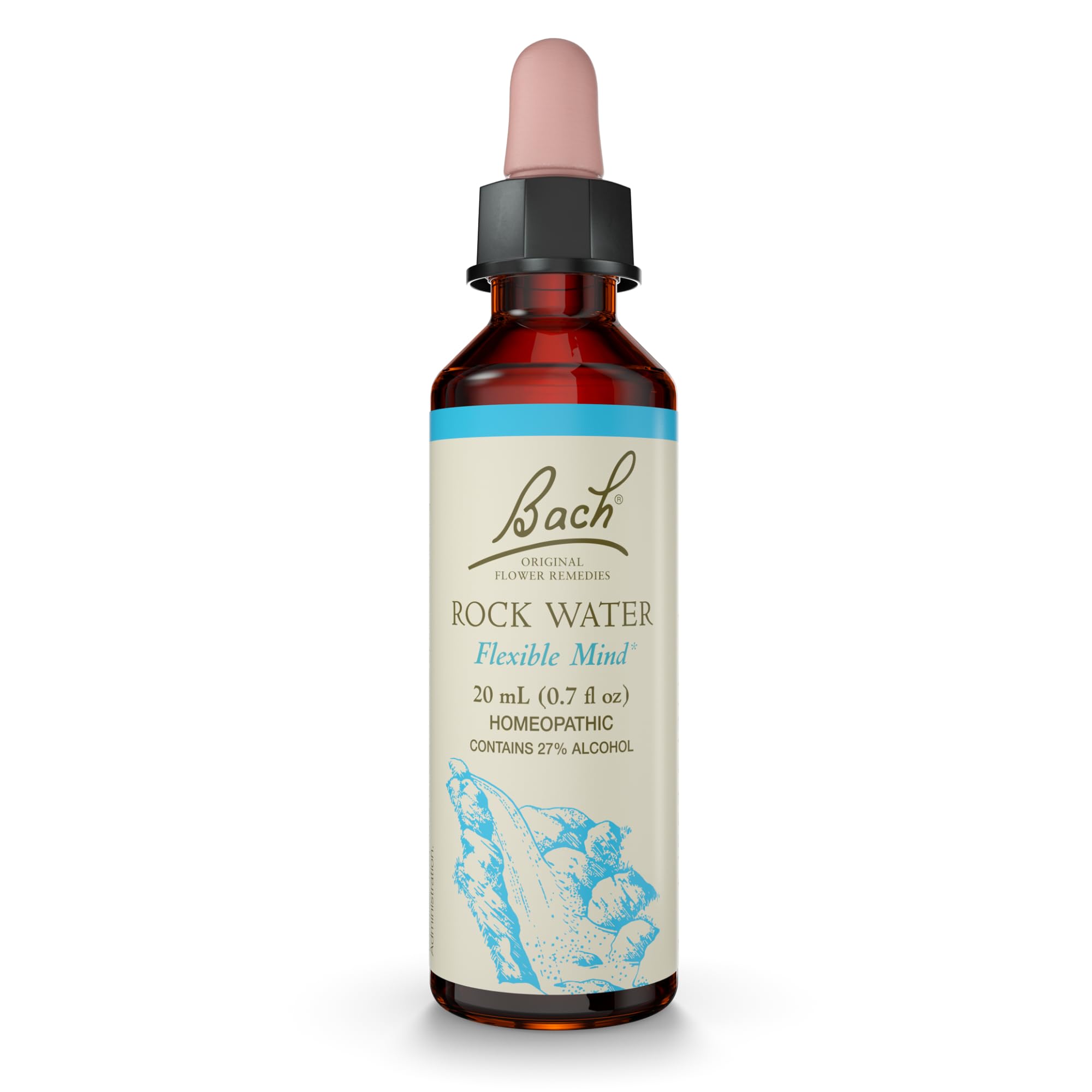 Agua De Roca Original De Flower Essence Bach  20 Ml  Vegana - Venta Internacional.