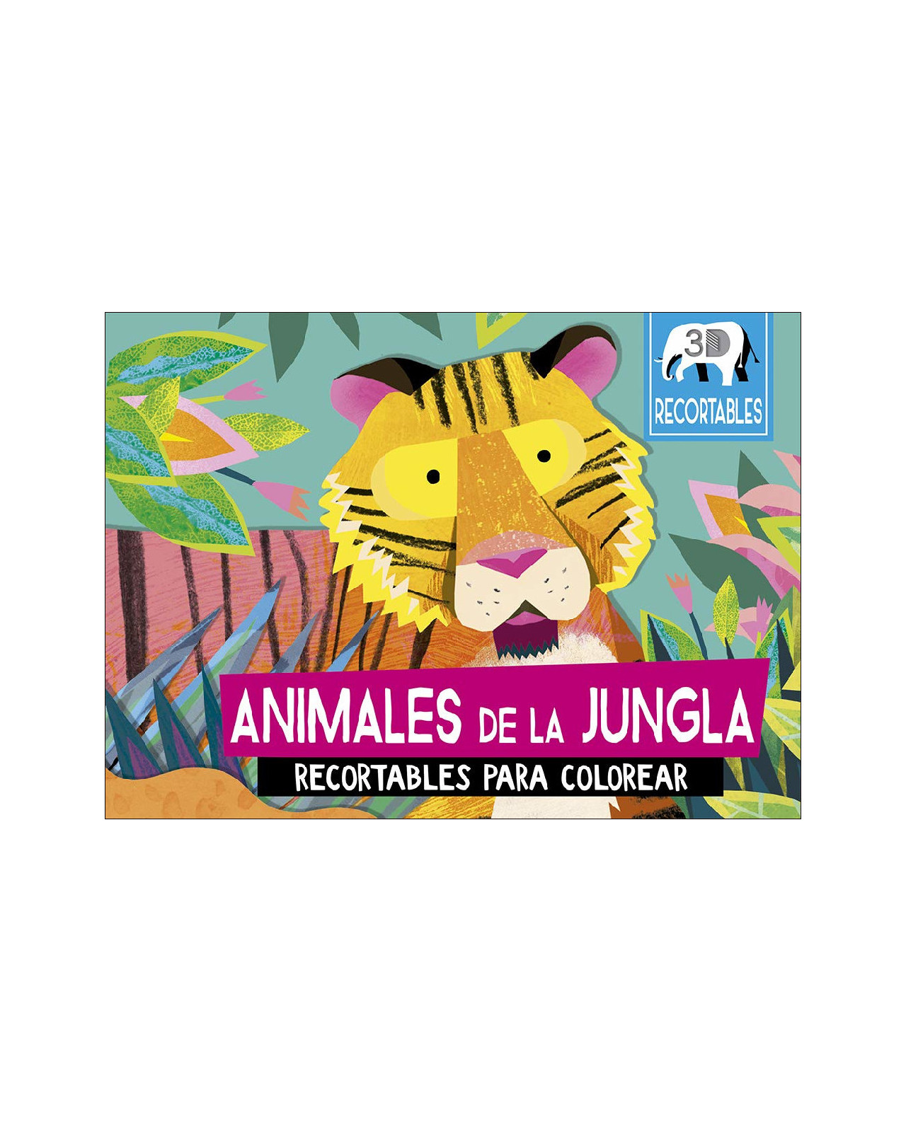 Animales De La Jungla (recortables 3d)