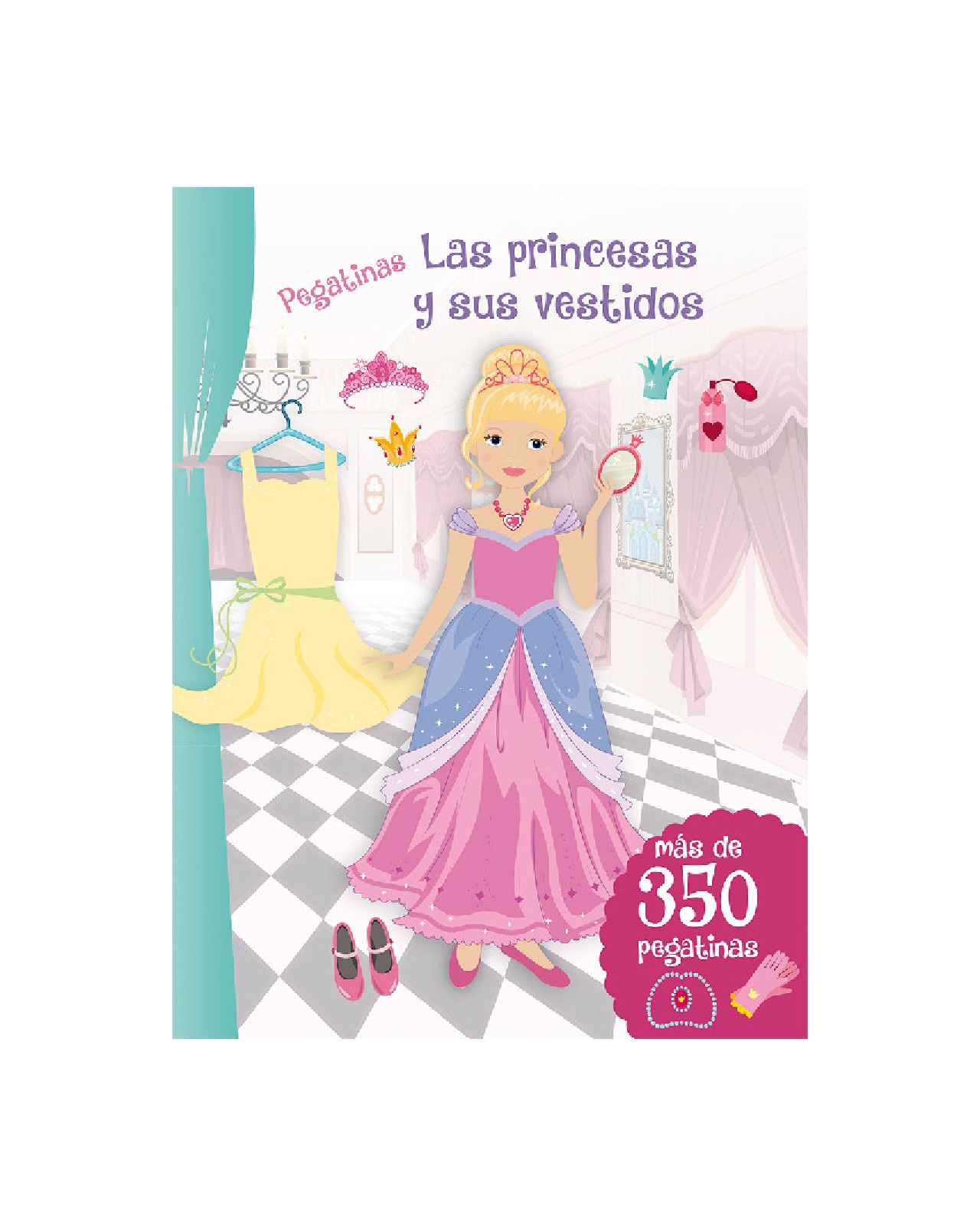 Pegatinas - Las Princesas Y Sus Vestisos $280