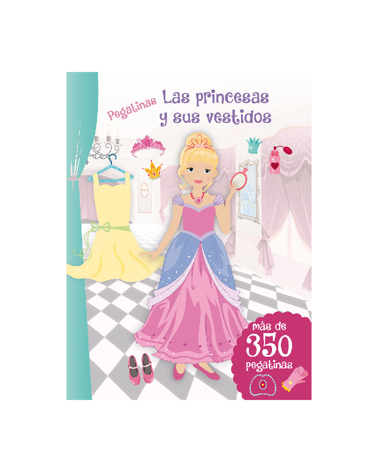 Foto 1 | Pegatinas - Las Princesas Y Sus Vestisos