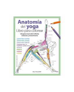 Foto 1 | Anatomía Del Yoga. Libro Para Colorear