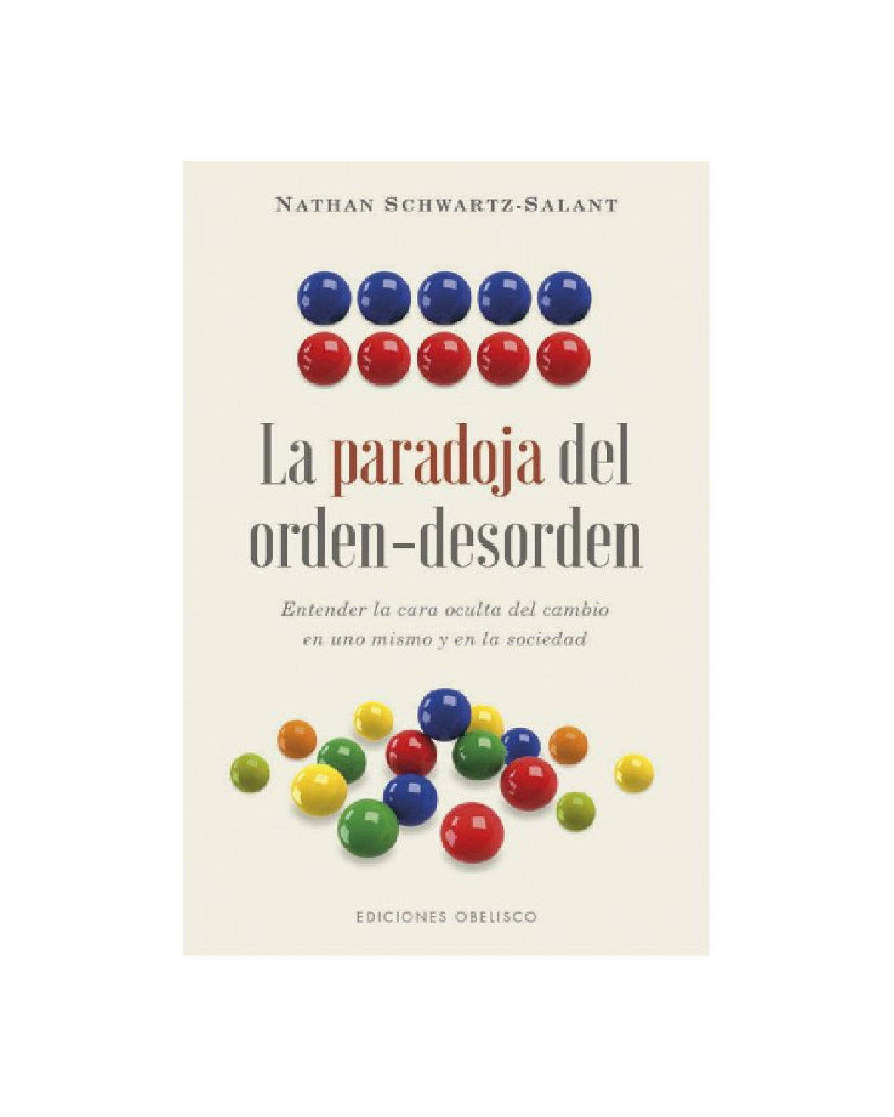 Foto 2 pulgar | La Paradoja Del Orden-desorden