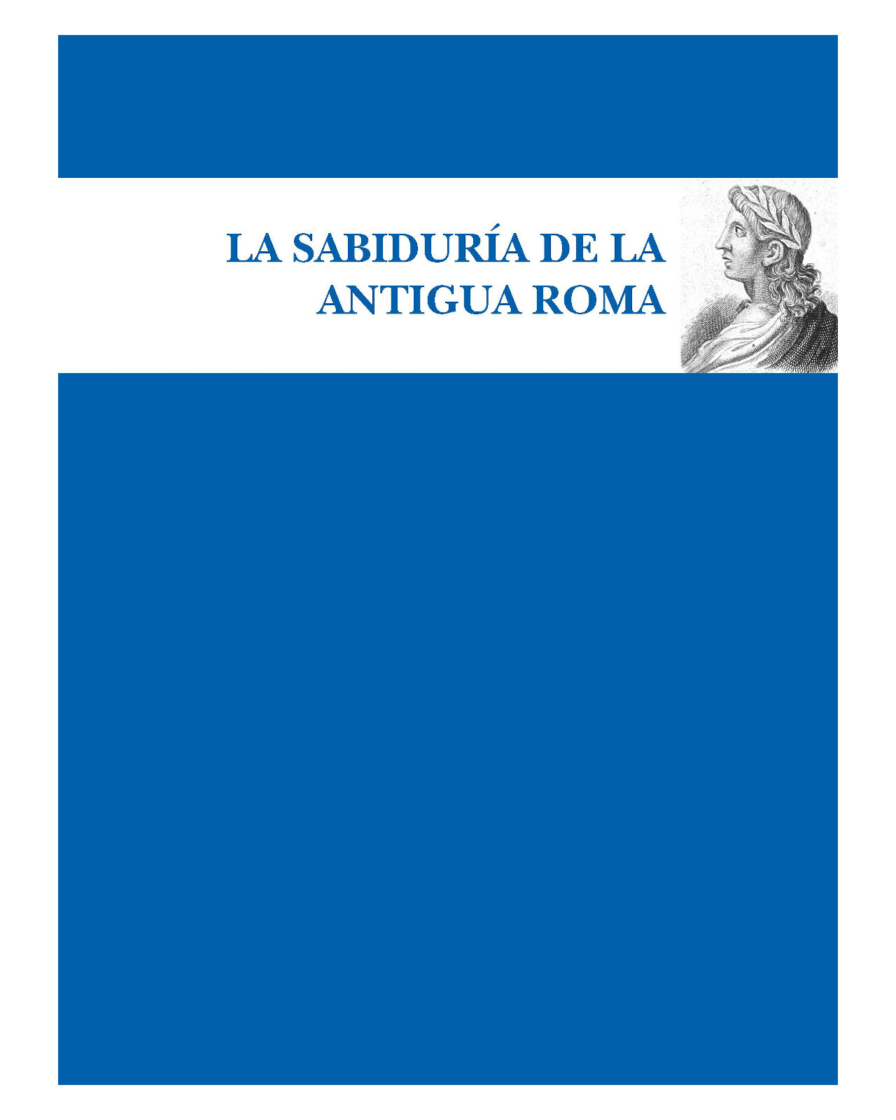 Libro La Sabiduría de la Antigua Roma