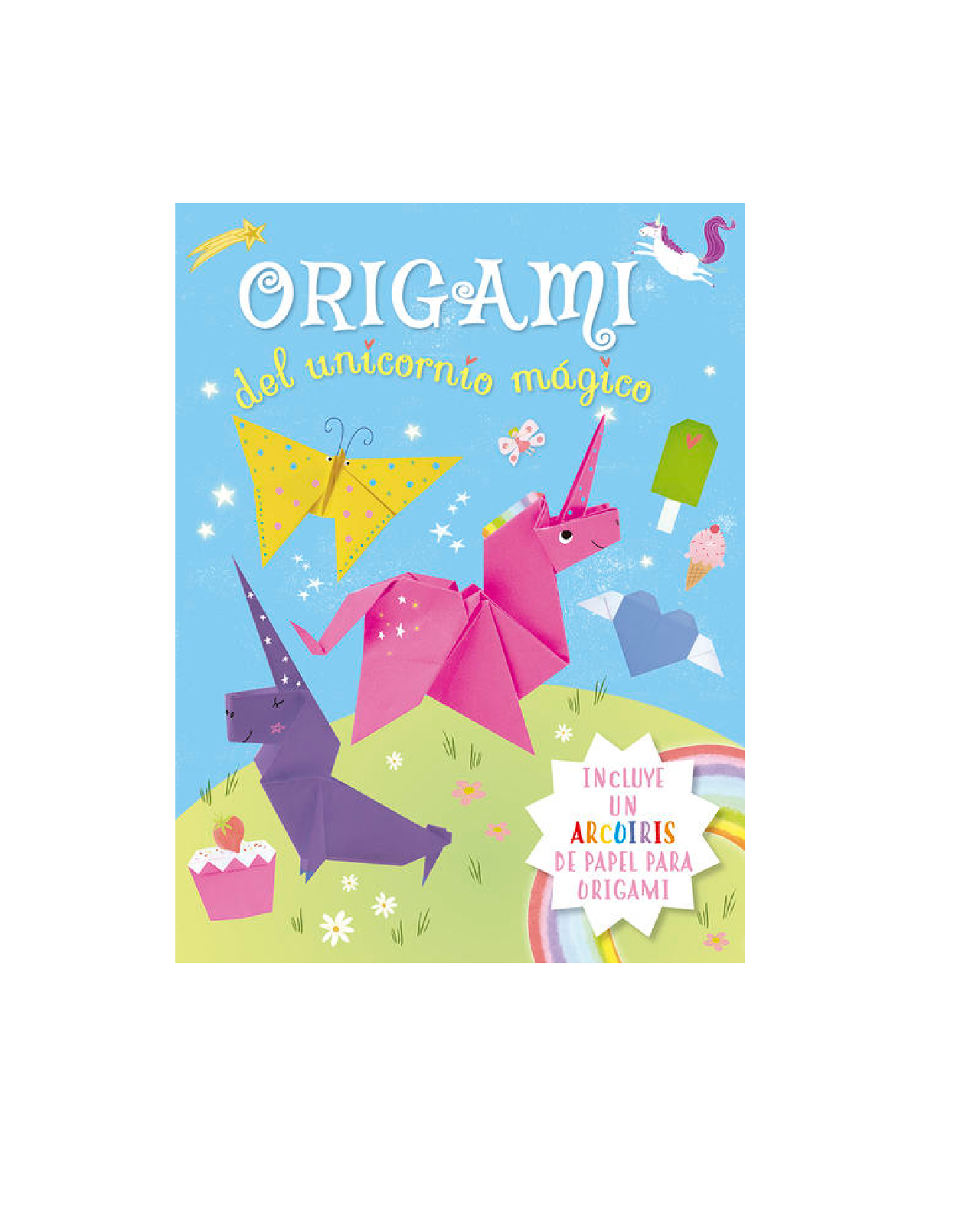 Foto 2 pulgar | Libro Origami del Unicornio Mágico
