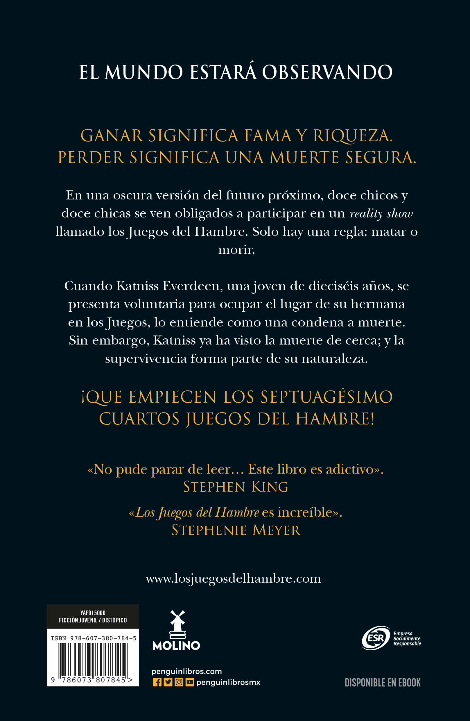 Foto 3 pulgar | Los Juegos Del Hambre