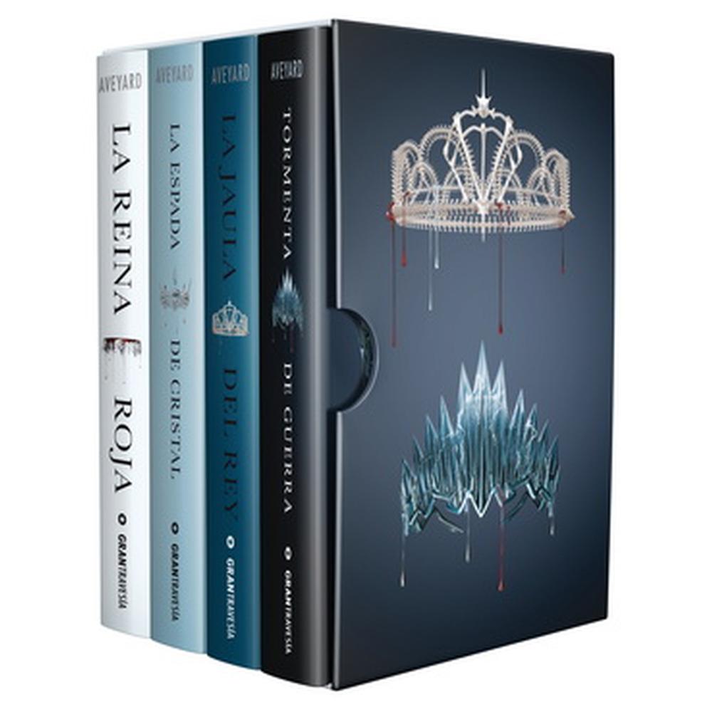 Libro Serie Reina Roja (4 Volúmenes)