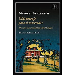 Foto 1 | Libro Más Trabajo para el Enterrador Un nuevo Caso Criminal para Albert Campion