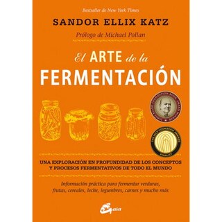 Foto 1 | Libro El Arte de la Fermentación por Sandor Ellix Katz de Editorial Gaia