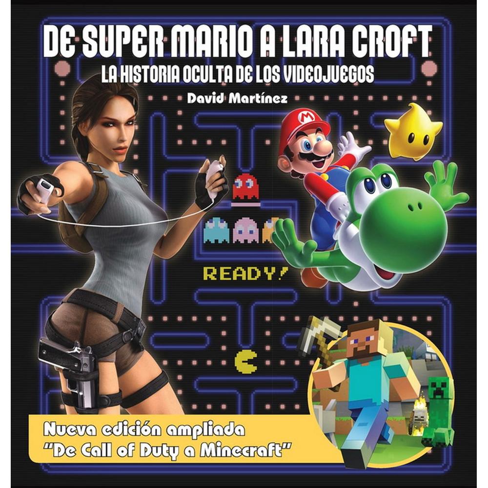 Foto 1 | Libro De Super Mario A Lara Croft la Historia Oculta de los Videojuegos