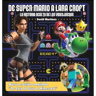 Foto 1 | Libro De Super Mario A Lara Croft la Historia Oculta de los Videojuegos