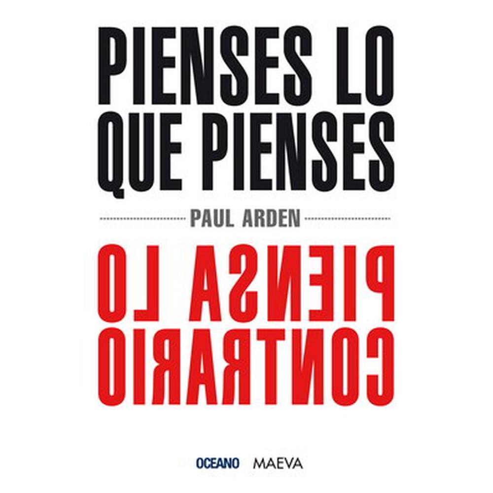 Foto 2 pulgar | Libro Pienses Lo Que Pienses, Piensa Lo Contrario