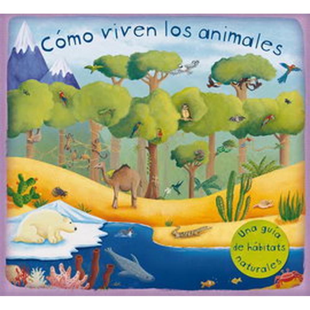 Foto 1 | Cómo Viven Los Animales (libro Desplegable)