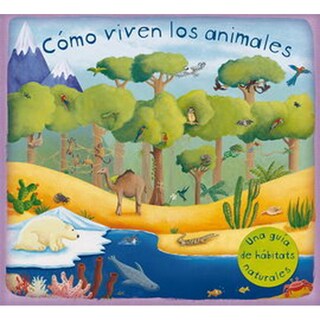 Foto 1 | Cómo Viven Los Animales (libro Desplegable)