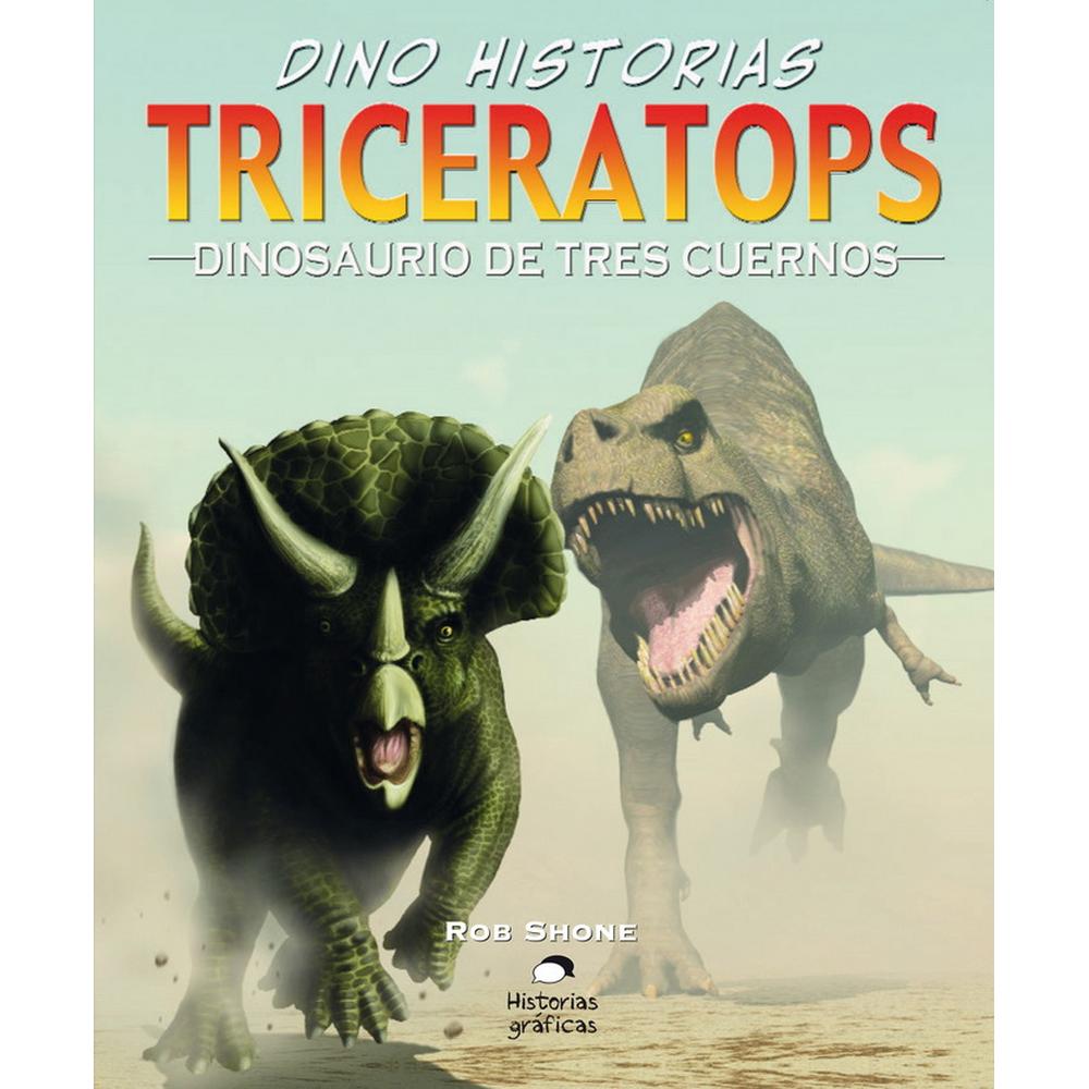 Libro Triceratops Dinosaurio de Tres Cuernos