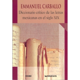 Foto 1 | Libro Diccionario Crítico de las Letras Mexicanas en el Siglo XIX