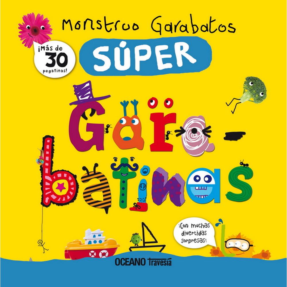 Foto 1 | Monstruo Garabatos. Súper Garabatinas (con Pegatinas)