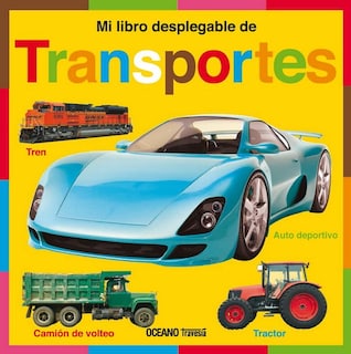 Foto 1 | Mi Libro Desplegable De Transportes