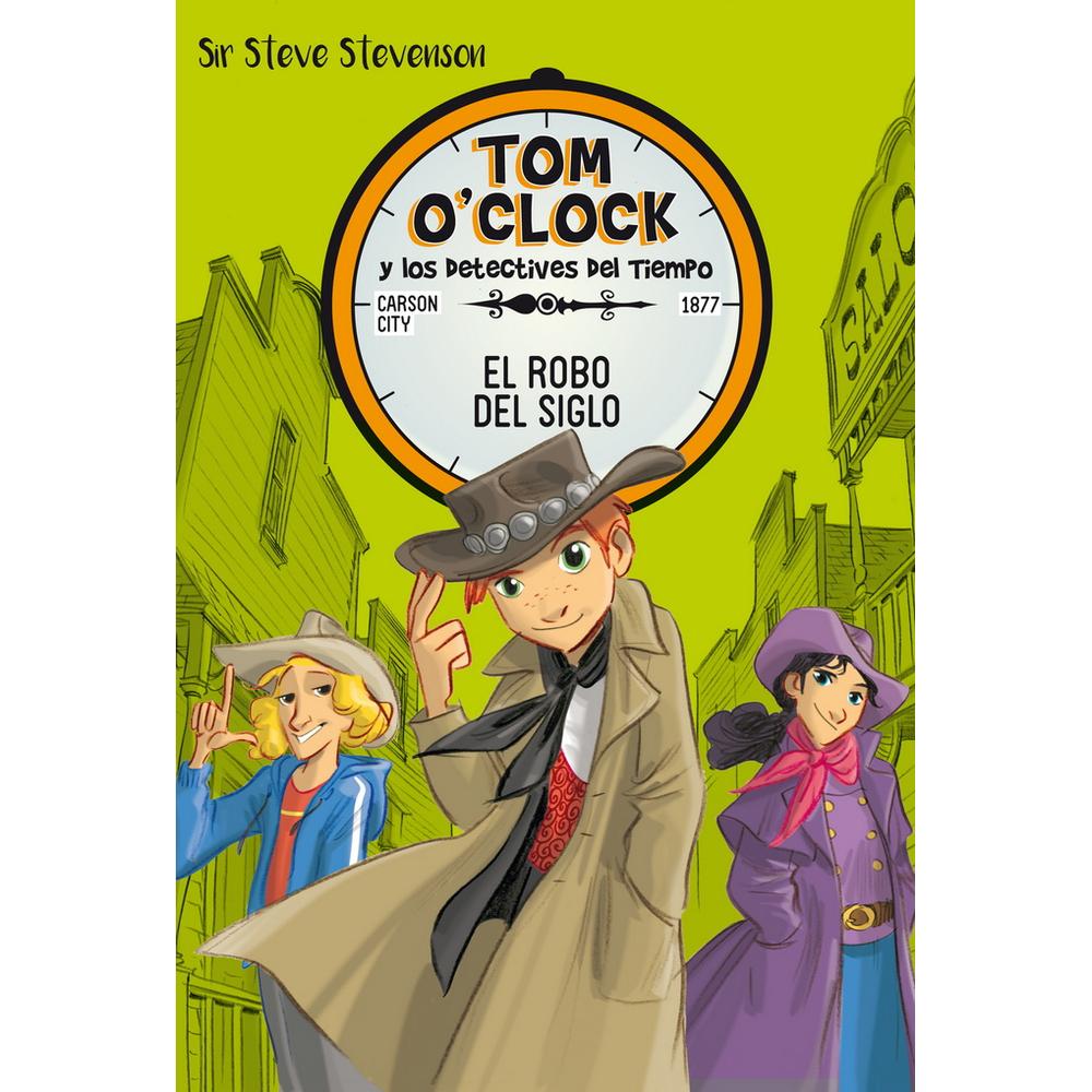 Foto 2 pulgar | Libro Tom O'clock y los Detectives del Tiempo 3 El Robo del Siglo