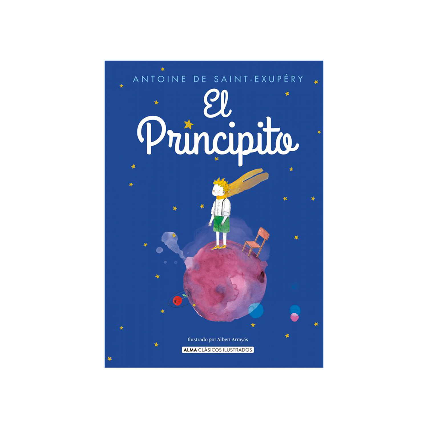 Foto 2 pulgar | Novela El Principito de Antoine de Saint-Exupéry Alma con Pasta Dura color Azul