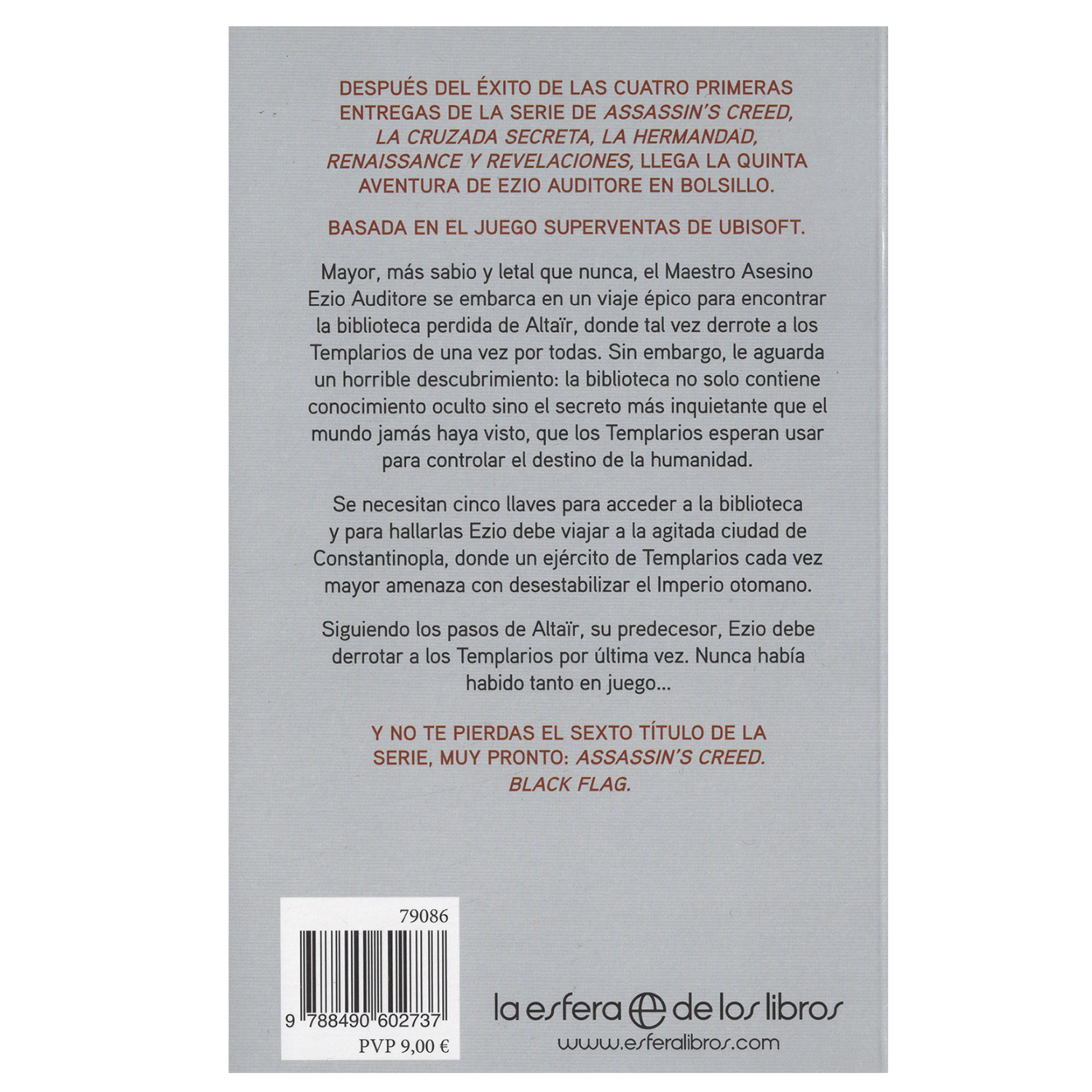 Foto 3 pulgar | Libro Assassin's Creed V. Forsaken - La Esfera de los Libros