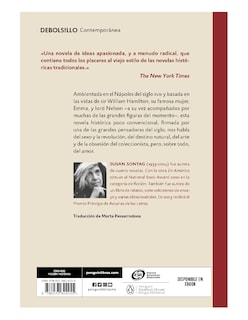 Foto 2 | El Amante Del Volcán, Editorial Debolsillo, Autor Susan Sontag