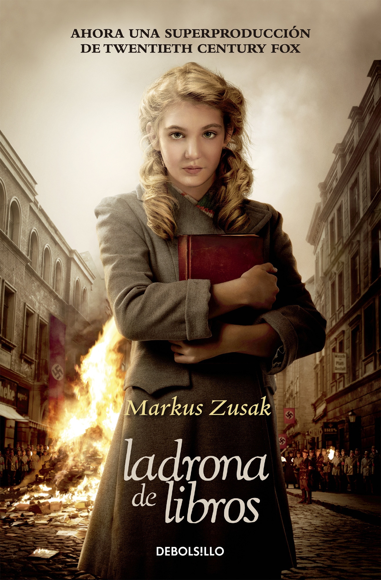 Libro La Ladrona de Libros Edición de Película Editorial Debolsillo Autor Markus Zusak $389