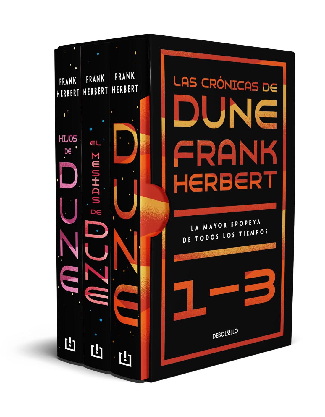 Foto 2 pulgar | Libro Estuche: Las Crónicas de Dune Debolsillo autor Frank Herbert