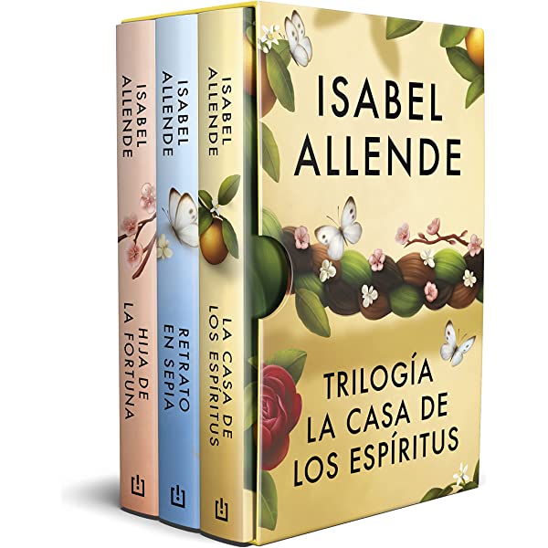 Libro Trilogía La Casa de los Espíritus Estuche con Tres Títulos Debolsillo Autor Isabel Allende $839