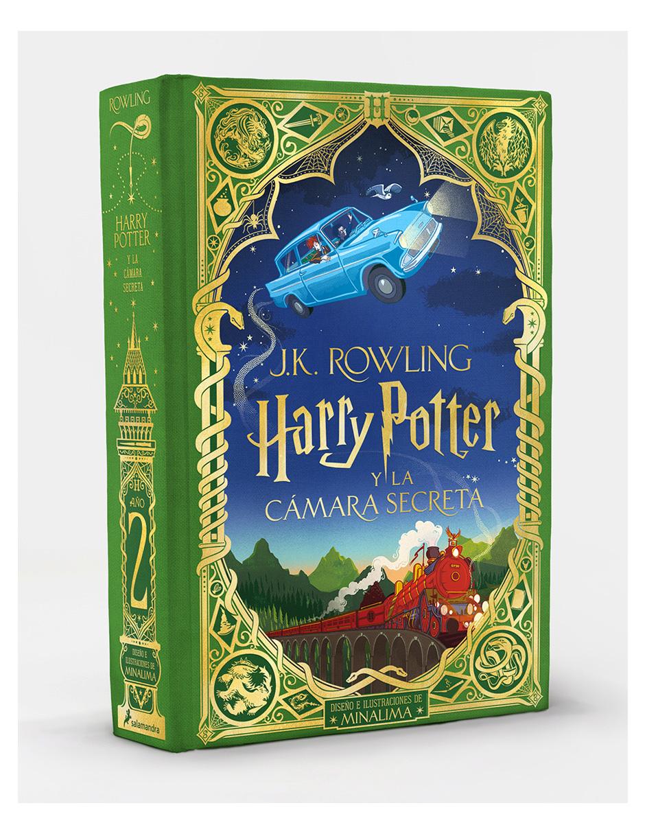 Foto 1 | Harry Potter y La Cámara Secreta (Año 2) Edición Ilustrada - Salamandra- JK Rowling