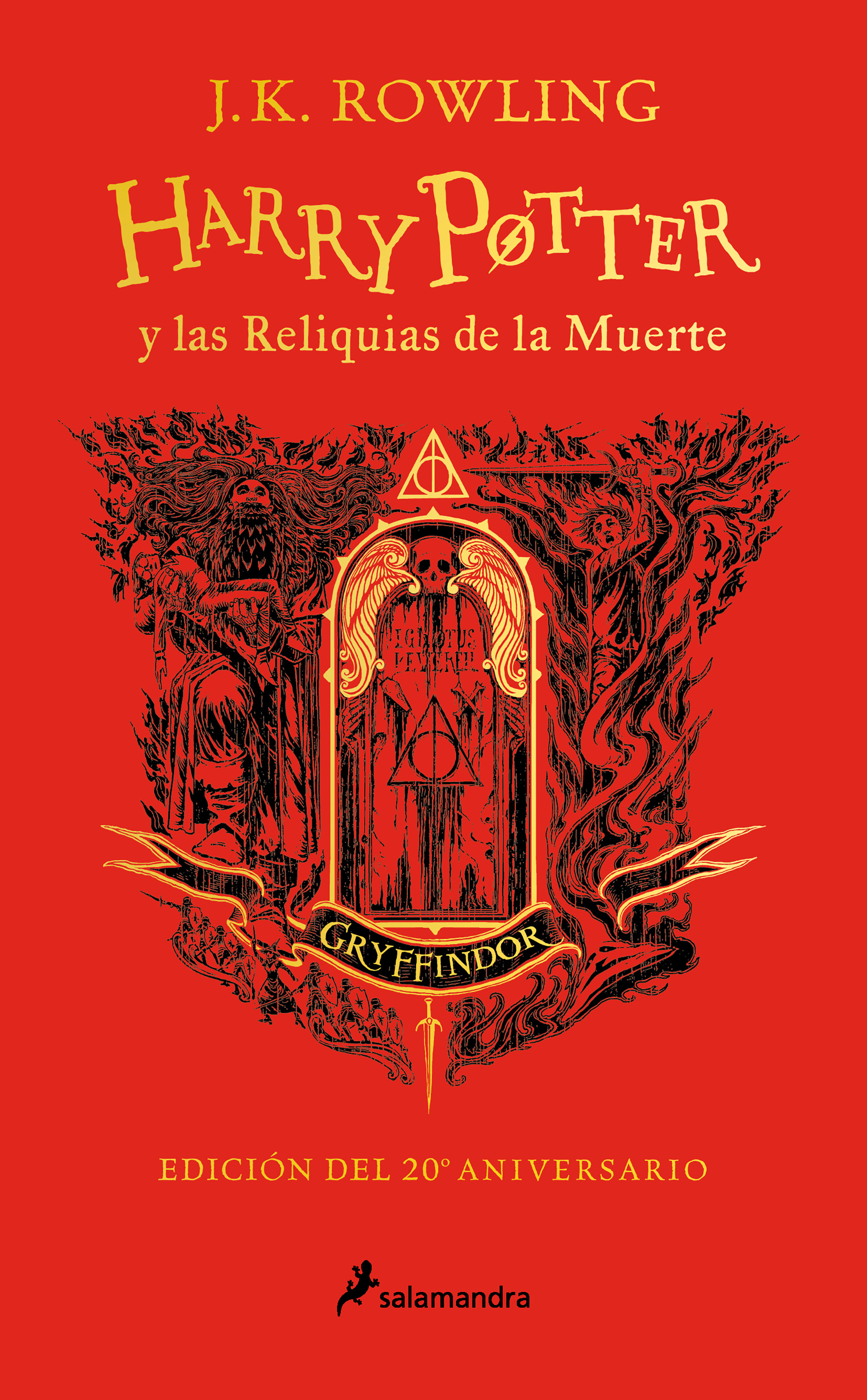 Foto 1 | Libro Harry Potter y las Reliquias de la Muerte Edición Gryffindor del 20º Aniversario Editorial Salamandra  A