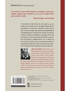 Foto 2 | Libro Los Años con Laura Díaz Editorial Debolsillo Autor Carlos Fuentes